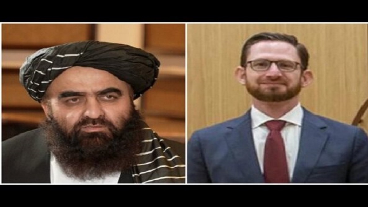 امیرخان متقی با مقام آمریکایی گفت و گو کرد