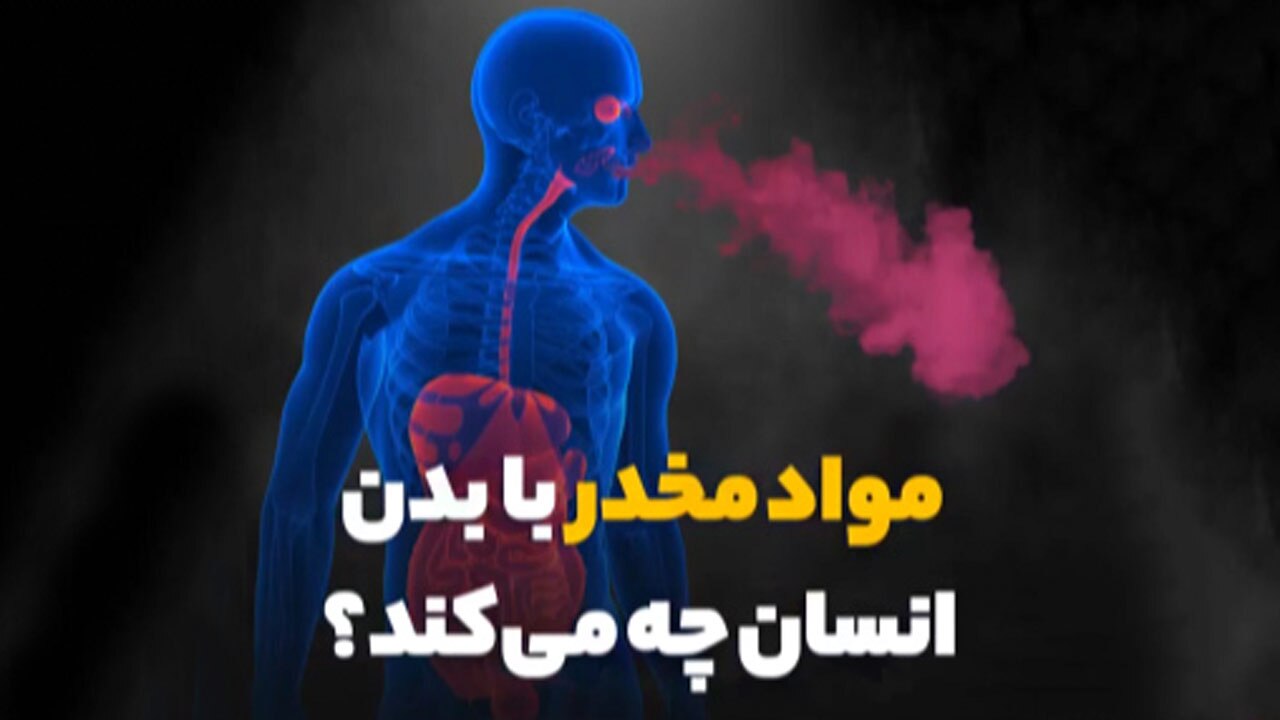 واکنش‌های بدن به انواع مواد مخدر + فیلم