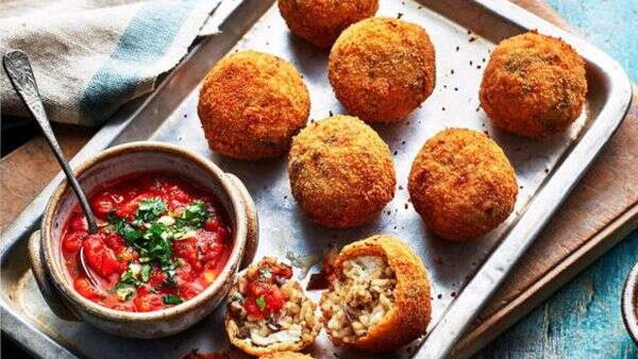روش پخت کوفته برنجی سوخاری + فیلم