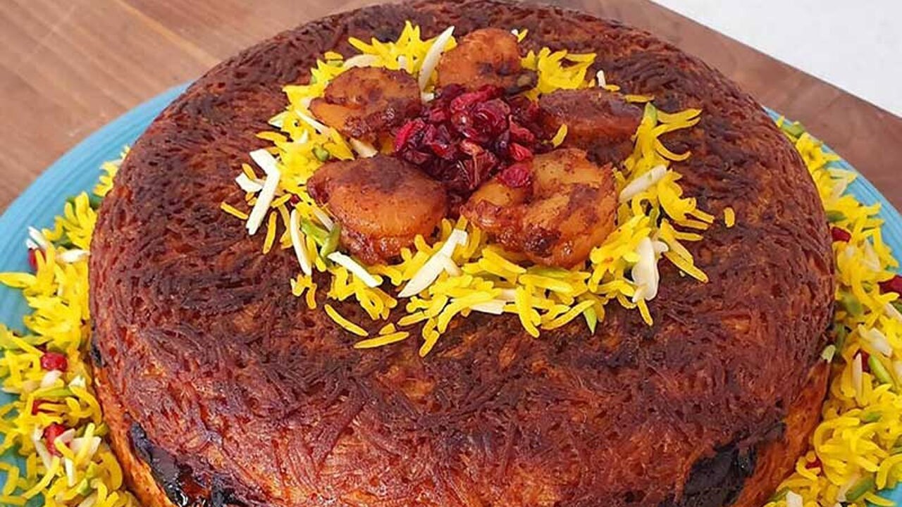 آموزش تهیه ته چین میگو + فیلم