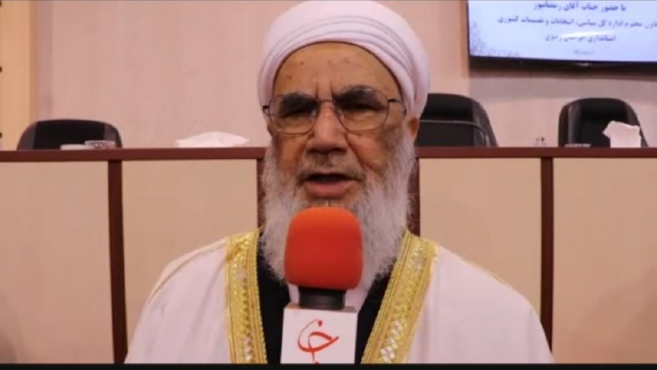 محکوم نمودن فیلم عنکبوت مقدس توسط امام جمعه اهل سنت تربت جام