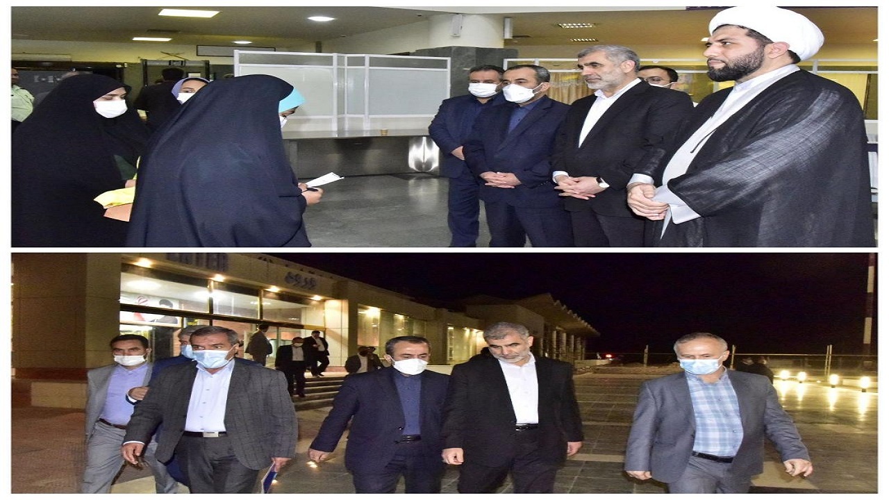 استقبال از نائب رئیس مجلس در بدو ورود به خراسان جنوبی