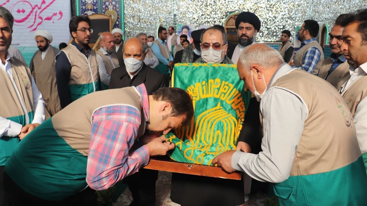 کاروان امام مهربانی‌ها وارد ساوه شد