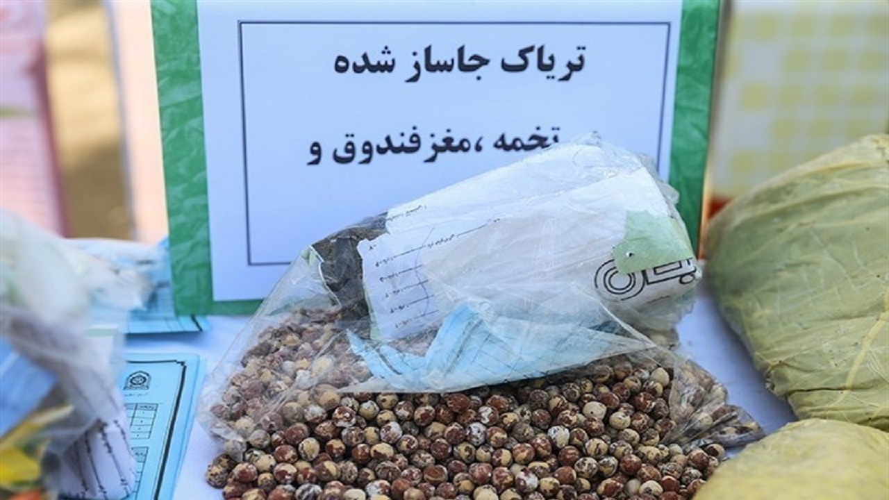 جاساز ۵۰ کیلو مواد مخدر در محموله خشکبار