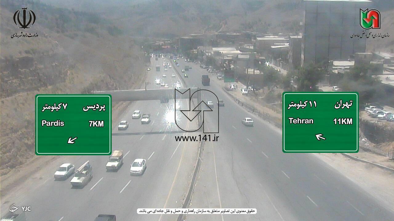 ترافیک در تمام محورهای شمالی کشور از ساعاتی پیش ترافیک در تمام محورهای شمالی کشور از ساعاتی پیش