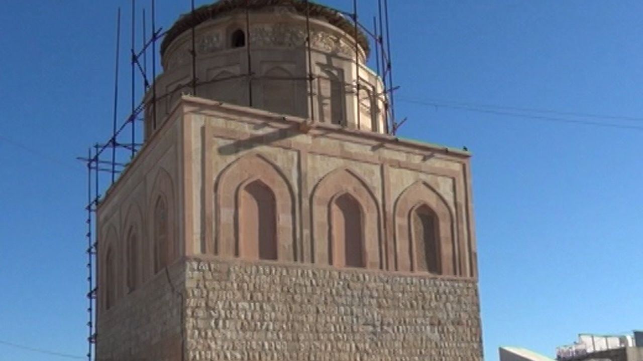 مرمت مجموعه تاریخی سرای شمسیه  در خنج