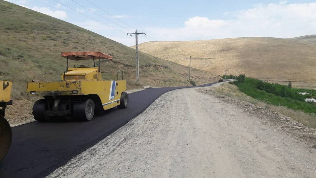 افزایش شاخص آسفالت راه های روستایی با تخصیص اعتبار