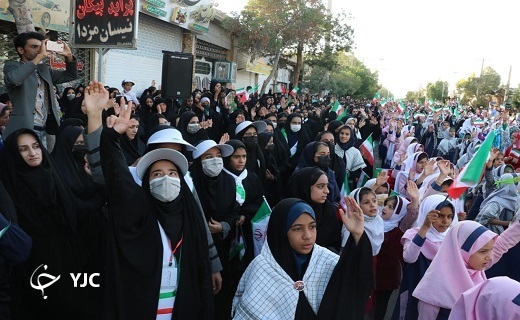 اجتماع بزرگ دهه نودی&zwnj;ها در شهرستان خاتم