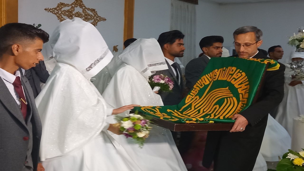 برگزاری جشن ازدواج آسان ۱۵ زوج بندرعباسی