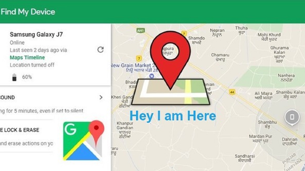 پیدا کردن گوشی گمشده با فعالسازی قابلیت Find My Device
