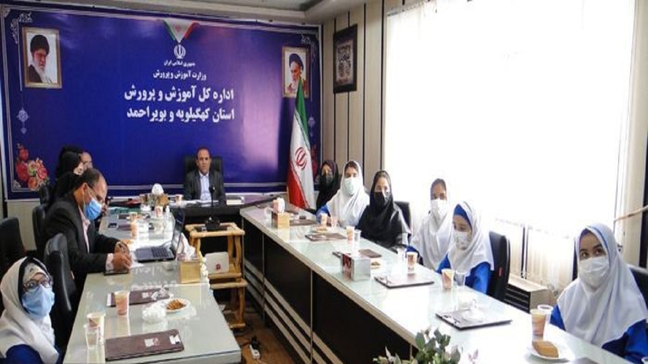 تقدیر از دختران کهگیلویه و بویراحمدی در اجلاس سراسری دختران ایران قوی