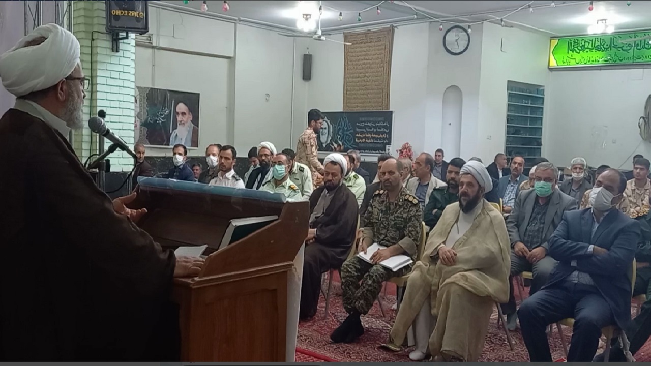 بزرگداشت امام خمینی (ره) و قیام ۱۵ خرداد در بازار آشتیان