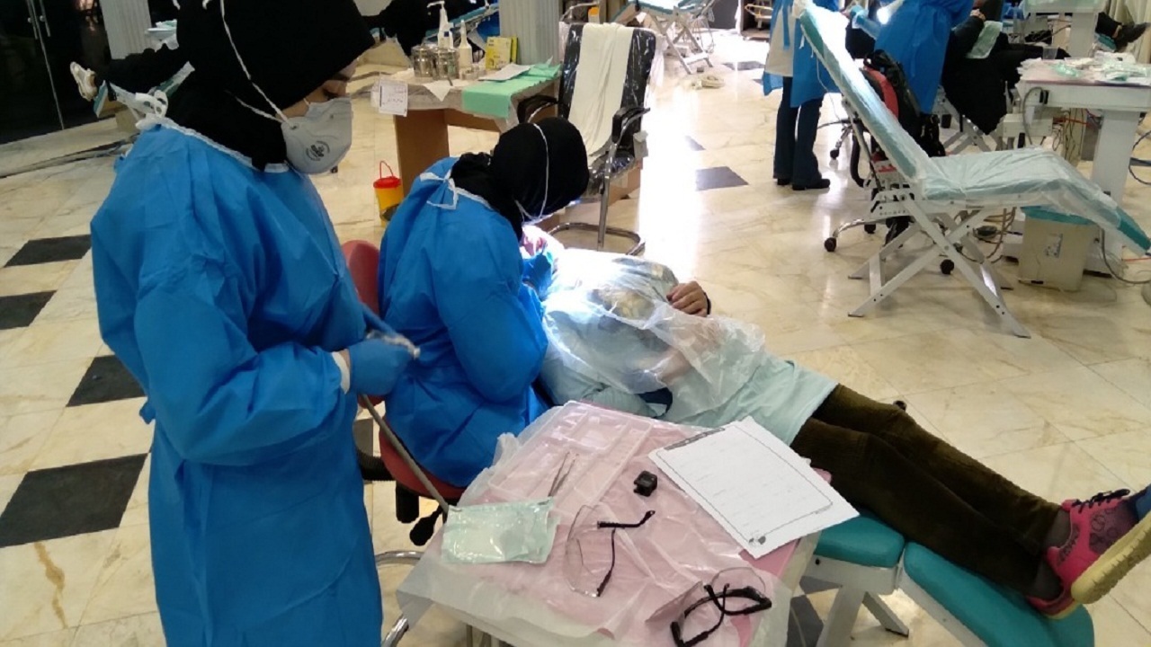 خدمت جهادی پزشکان کرمان در هرمزگان