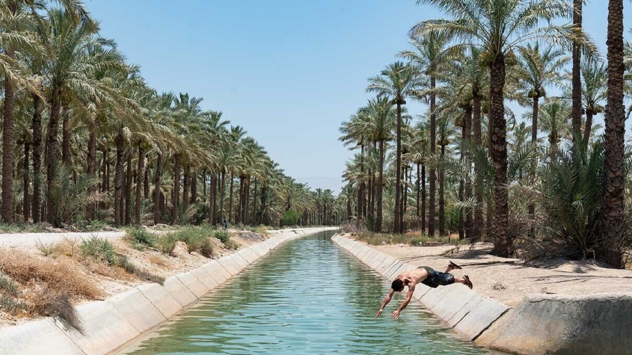 استقرار توده هوای گرم و رخداد دمای بالای ۴۹ درجه در خوزستان