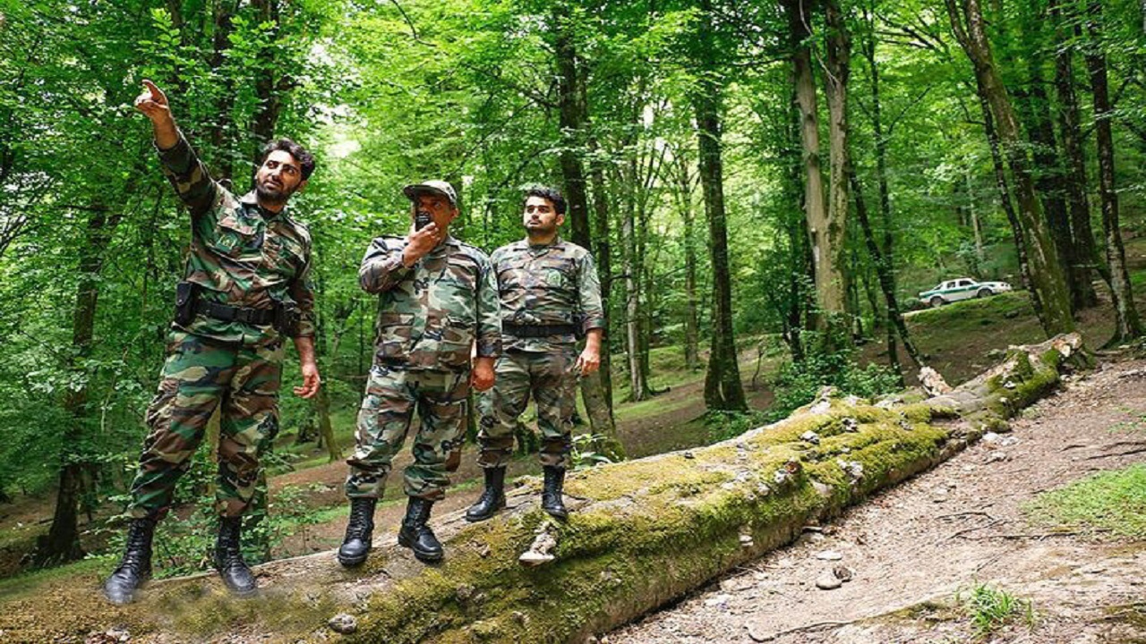 آماده‌باش یگان حفاظت منابع طبیعی گلستان برای مقابله با آتش سوزی احتمالی