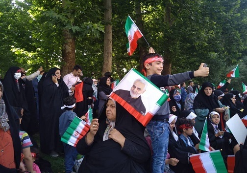 اجتماع بزرگ سلام فرمانده در کرمانشاه