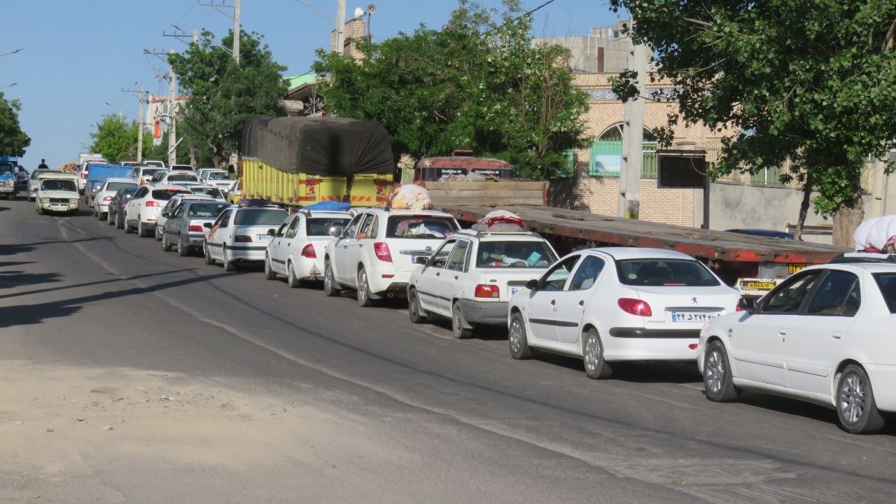 هجوم مسافران به نیر همزمان با تعطیلات نیمه خرداد + تصاویر