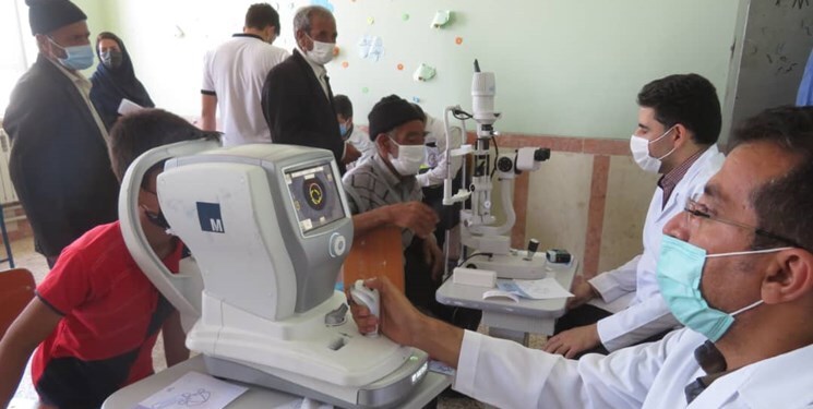 خدمت بی منت پزشکان جهادگر به بیماران گلسار