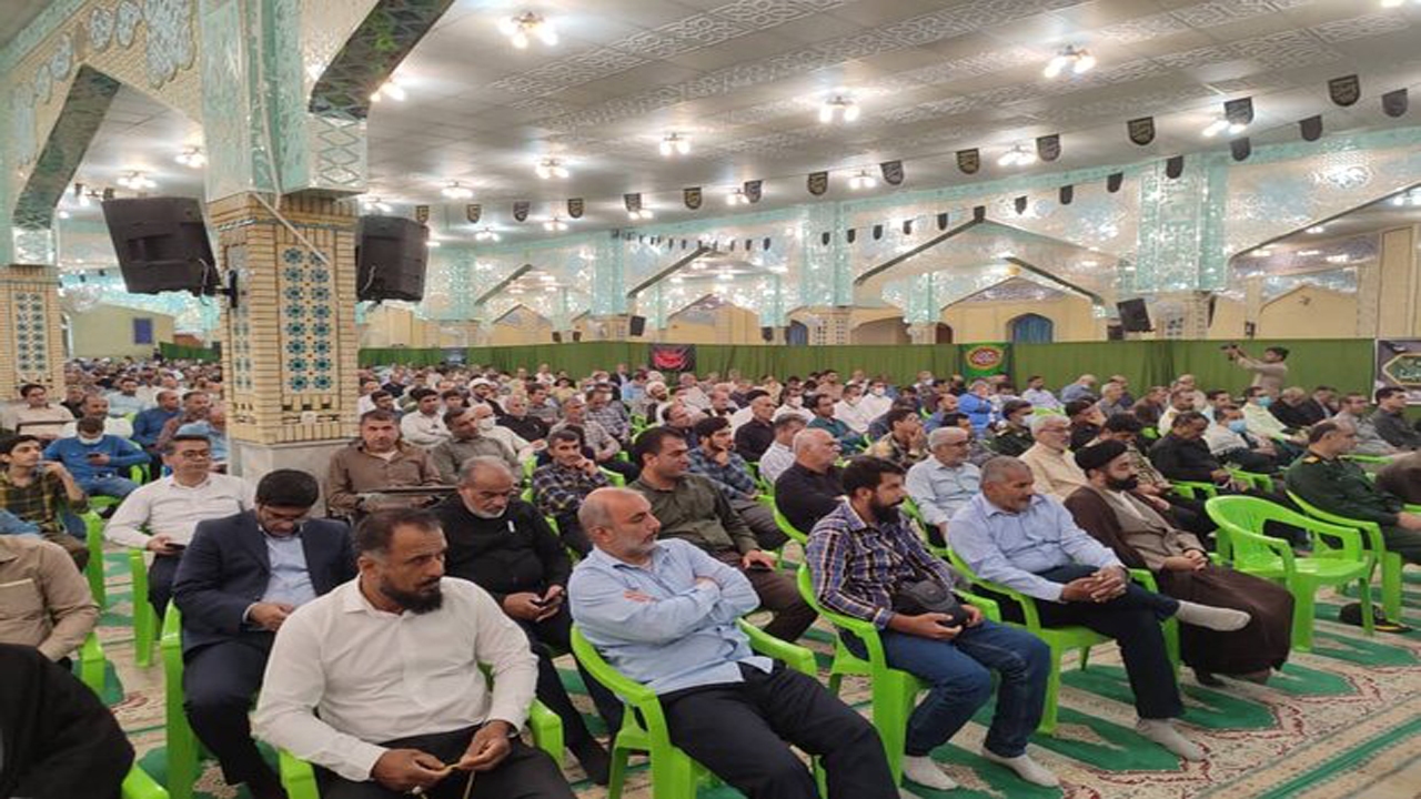 برگزاری سالگرد ارتحال امام خمینی (ره) در لامرد