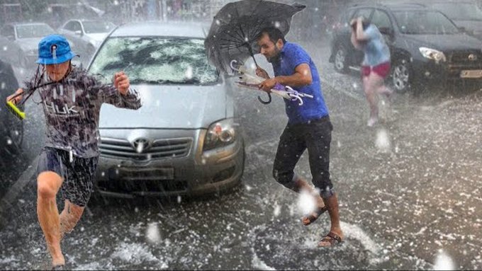 طوفان شدید در فرانسه