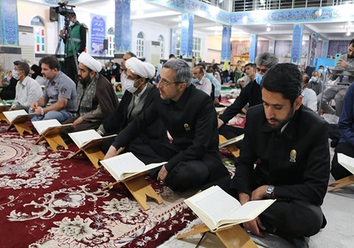 کرسی تلاوت رضوی با حضور قاریان بین&zwnj;المللی قرآن کریم در بندرعباس برگزار شد
