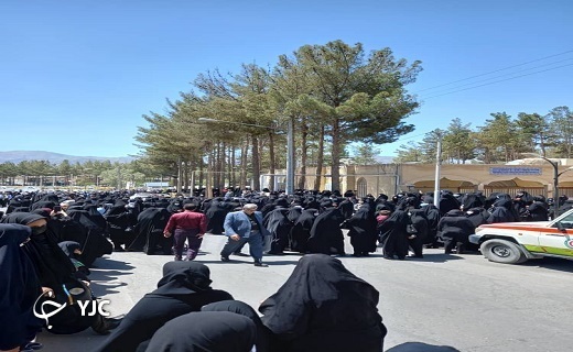 تشییع پیکر همسر و فرزند مجری تلویزیون