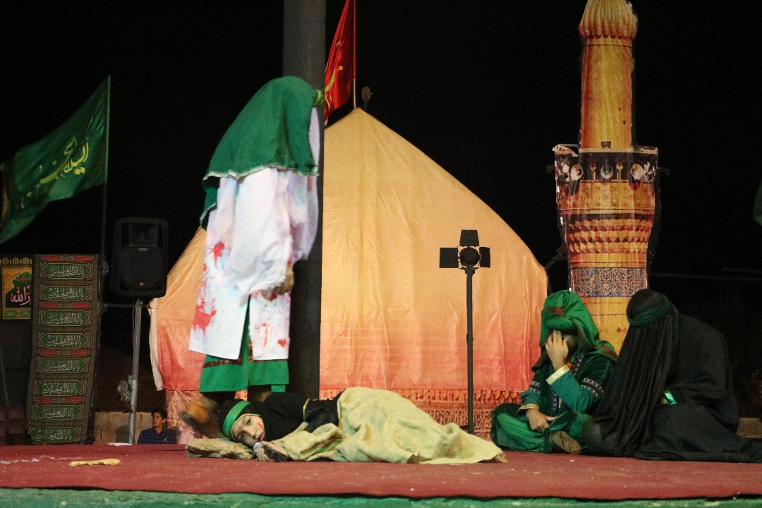 برگزاری سوگواره ملی تعزیه در ده زیار کرمان