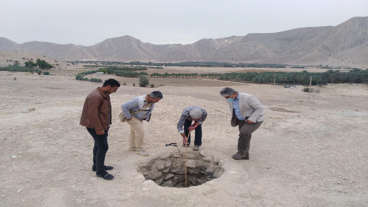 عملیات مرمت قنات نهلویه روستای کهنویه در خنج به پایان رسید