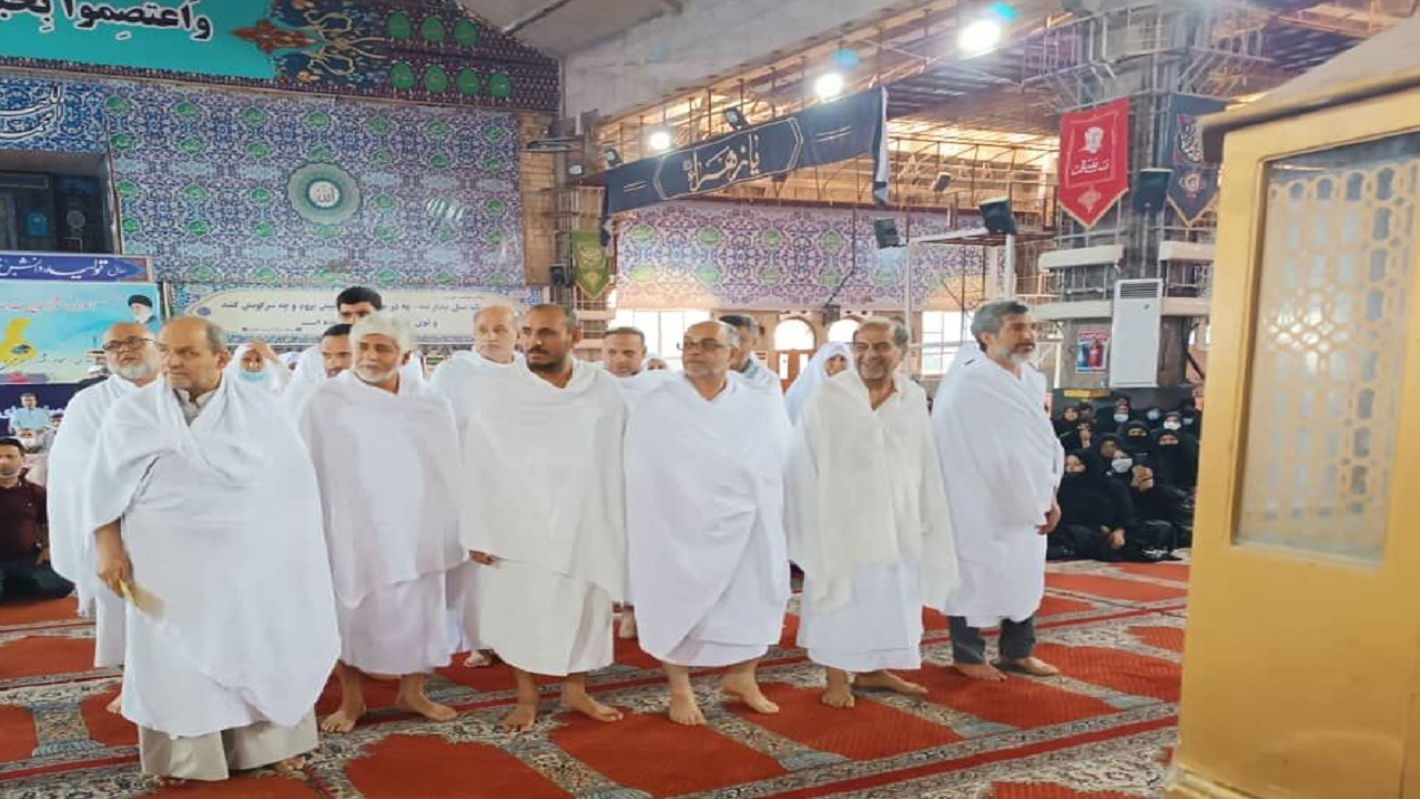 همایش آموزشی ۷۵۰ زائر بیت الله الحرام در مصلای مهدیه اهواز برگزار شد