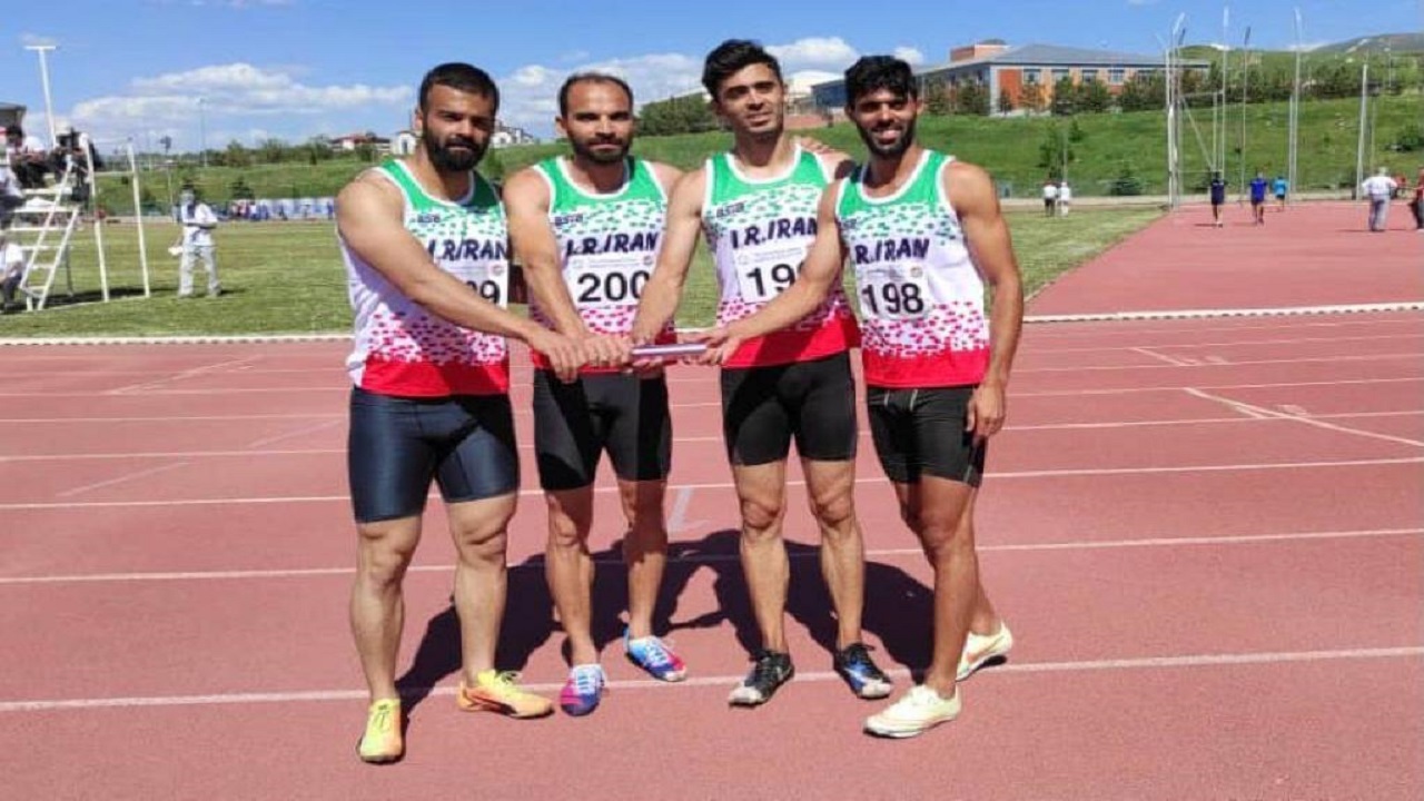 نایب قهرمانی تیم ملی دو و میدانی کشورمان در مسابقات بین المللی ترکیه