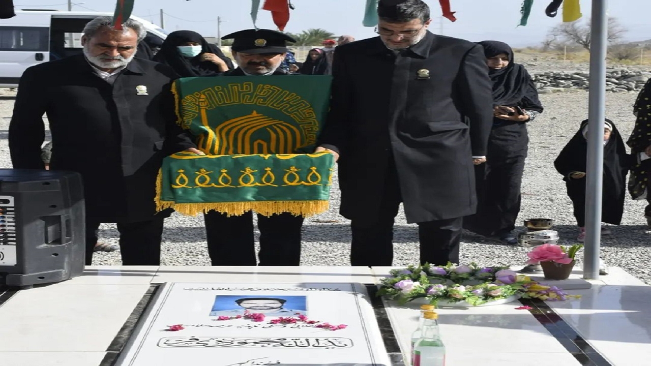 کاروان زیر سایه خورشید وارد شهر بشاگرد شد