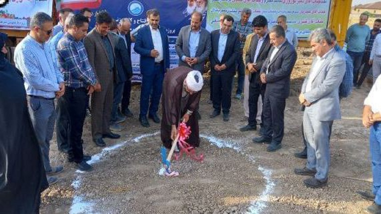 افتتاح و کلنگ زنی طرح های آبرسانی در علی آبادکتول