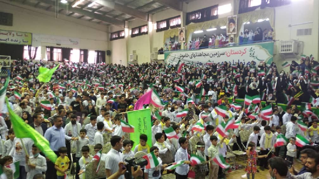 اجتماع سلام فرمانده در سنندج برگزار شد