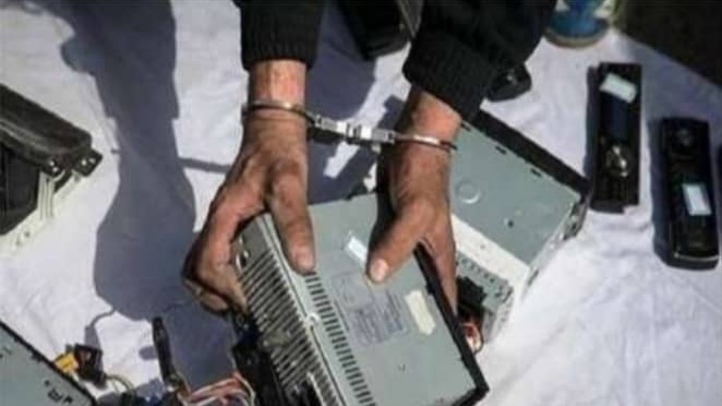 دستگیری سارق محتویات داخل خودرو در لردگان