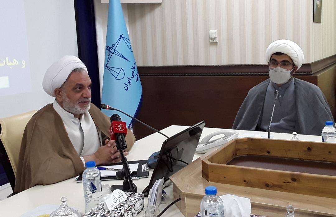 حجت الاسلام حمیدی رئیس کل دادگستری استان کرمان