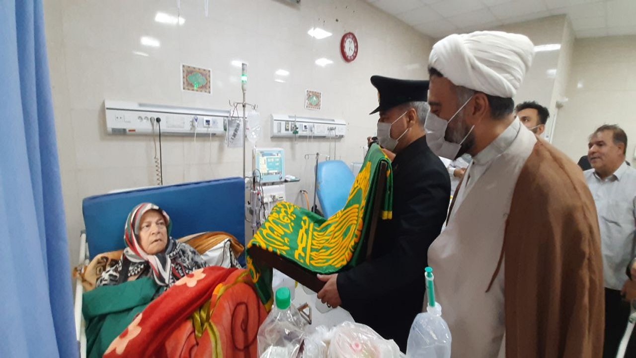 حضور خادمان رضوی در آبیک+ فیلم