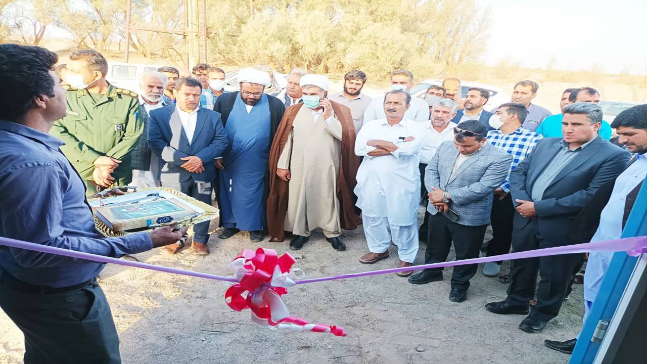 افتتاح چند طرح در ریگان