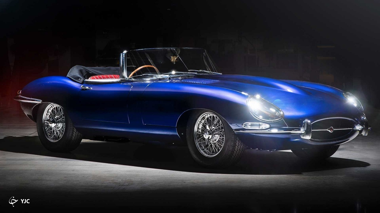 رخ نمایی جگوار کلاسیک E-Type Restomod