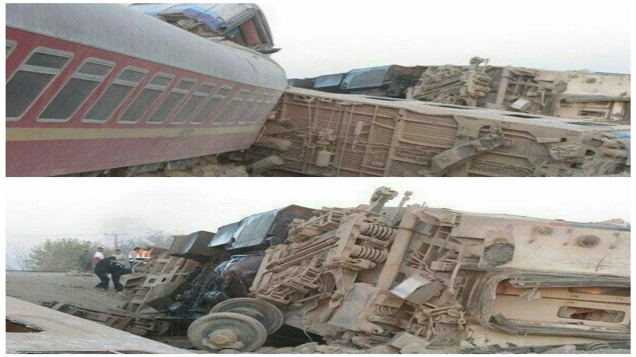 اعزام ۲ تیم هلال‌احمر از اصفهان به حادثه واژگونی قطار در محور طبس _ یزد