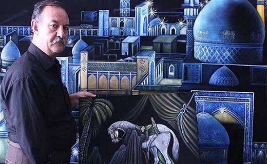 محکومیت توهین به ساحت امام رئوف از سوی هنرمندان یزدی+ تصاویر