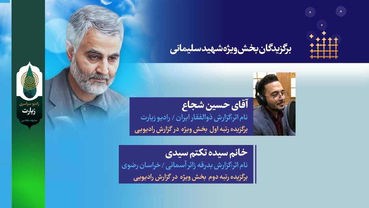 برگزیدگان جشنواره رادیو زیارت معرفی شدند