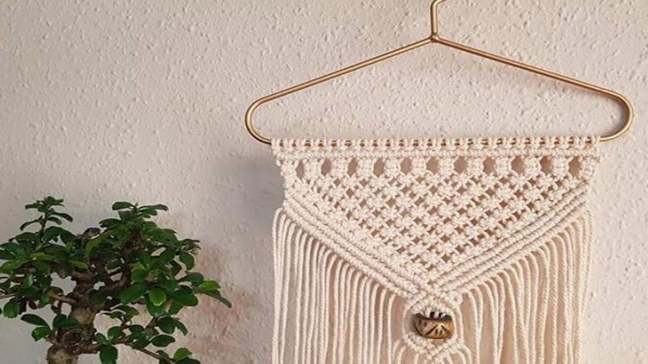 آموزش مکرومه بافی + فیلم