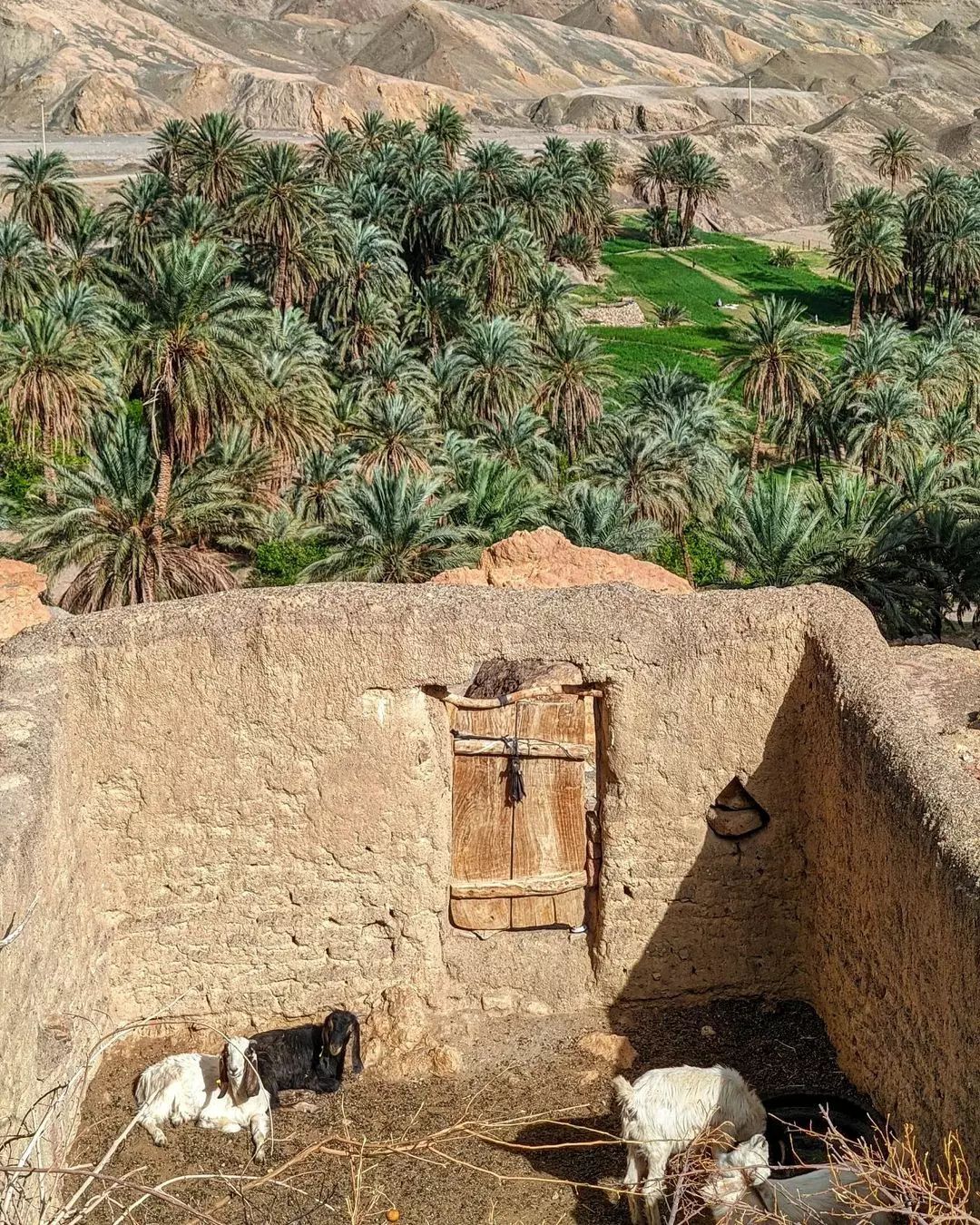 نمایی از روستای پلکانی در دل کویر + تصاویر