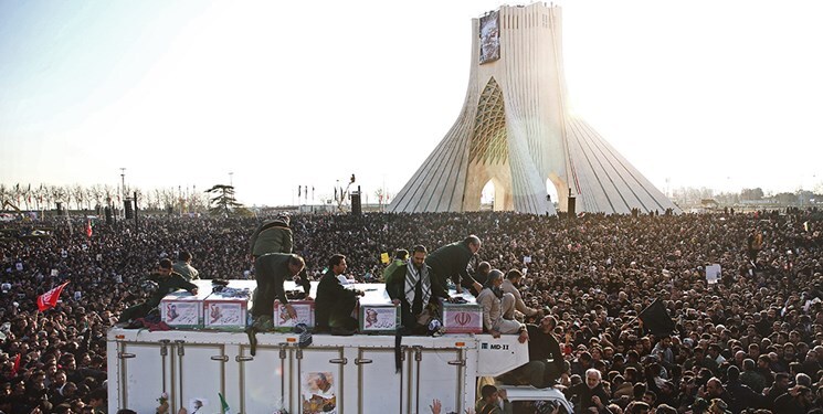 تشییع جنازه شهید سلیمانی
