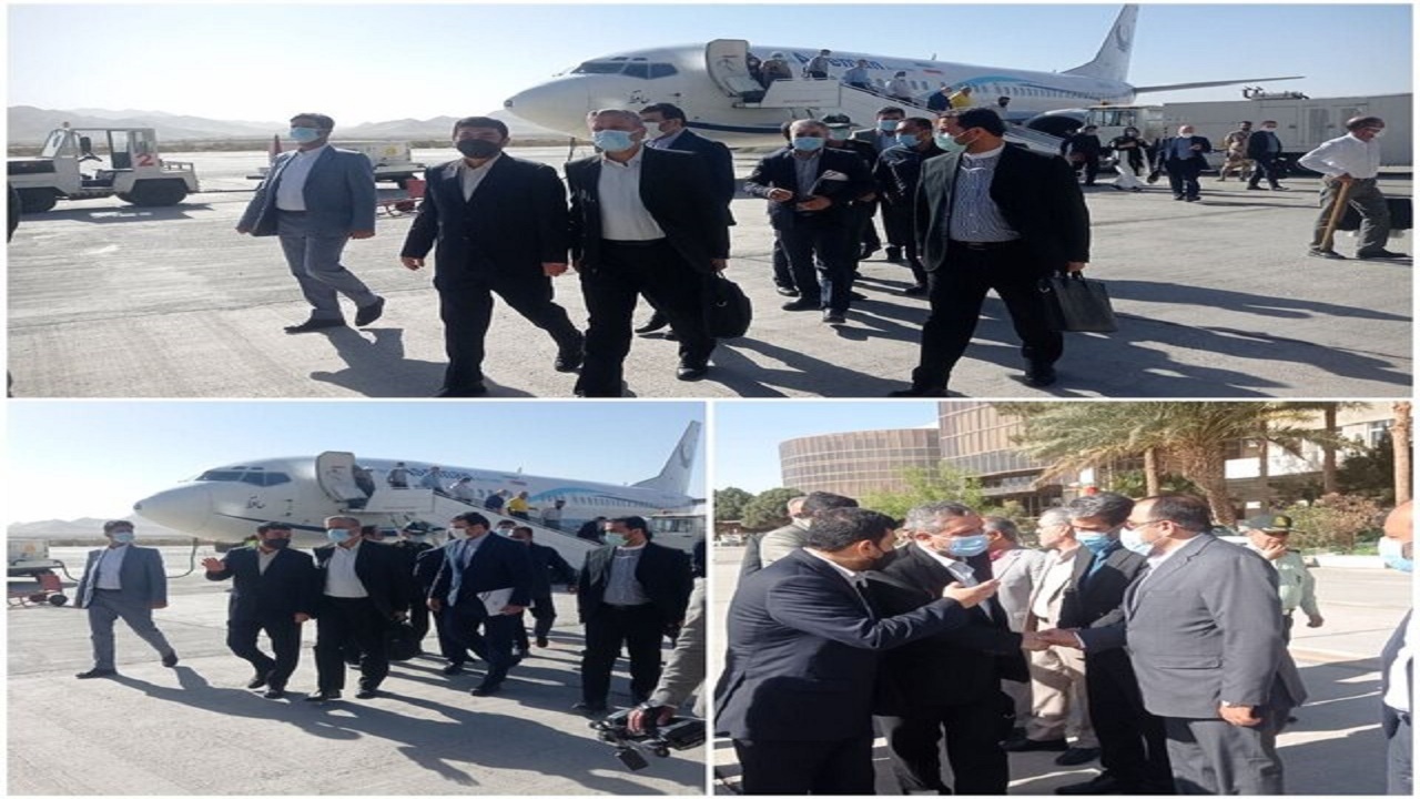 معاون اجرایی رییس جمهور وارد زاهدان شد