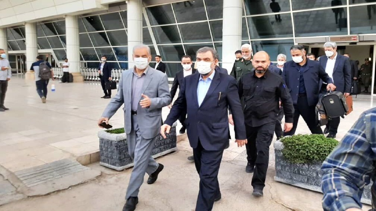 محسن رضایی وارد خوزستان شد