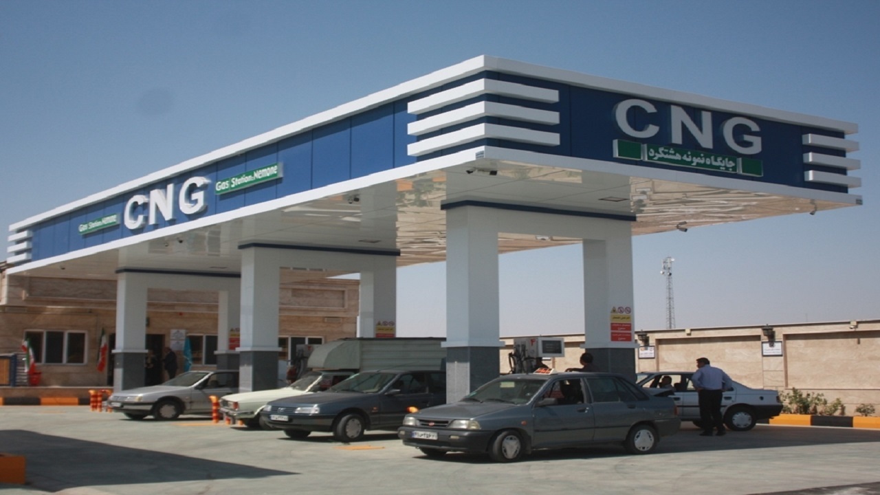 توزیع بیش از ۲۳۱ میلیون متر مکعب گاز بین جایگاه‌های CNG در اردبیل