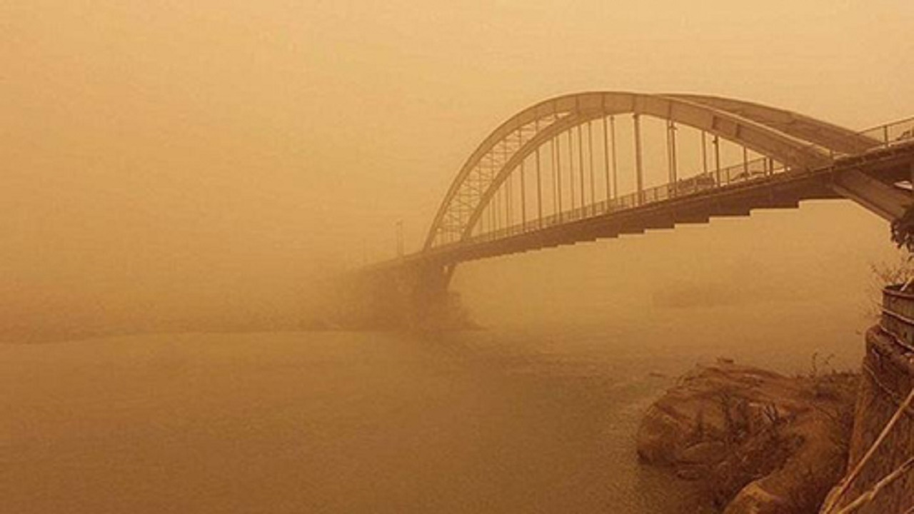 خوزستان از اواسط وقت امروز خاکی می‌شود