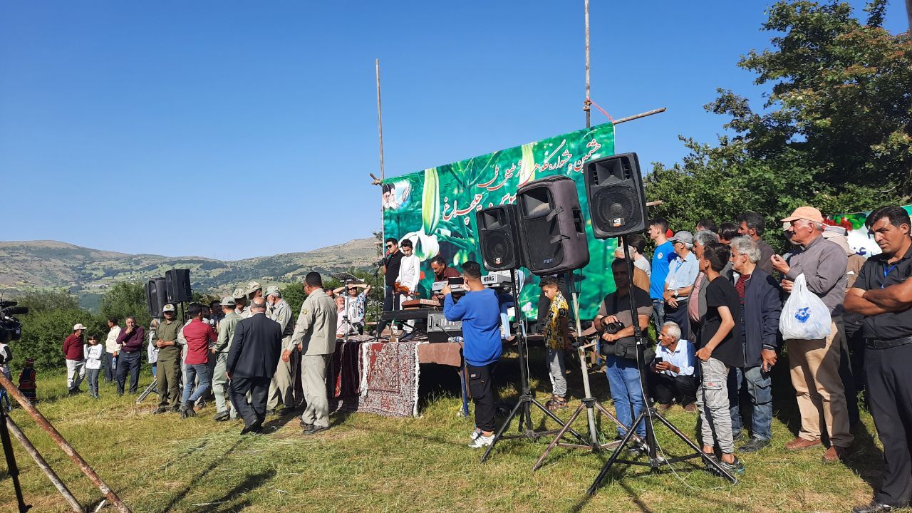 برگزاری جشنواره گل‌دهی سوسن چلچراغ در داماش رودبار