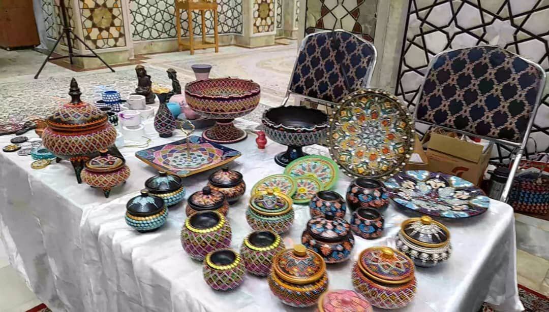برپایی نمایشگاه صنایع دستی در پیشوا به روایت تصاویر